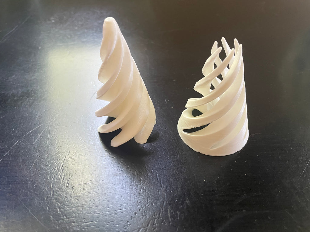 Spiral cone fidget toy
