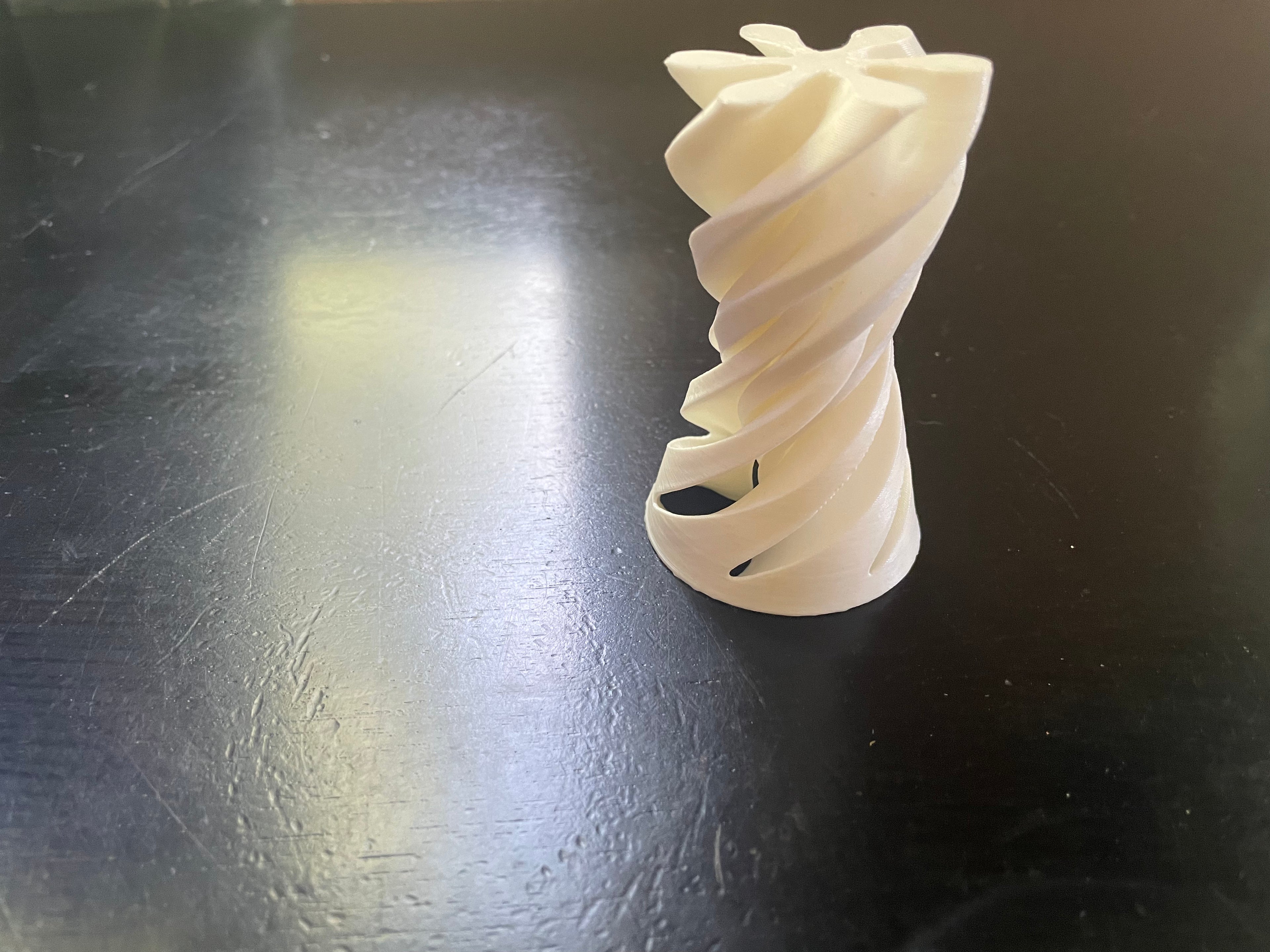 Spiral cone fidget toy