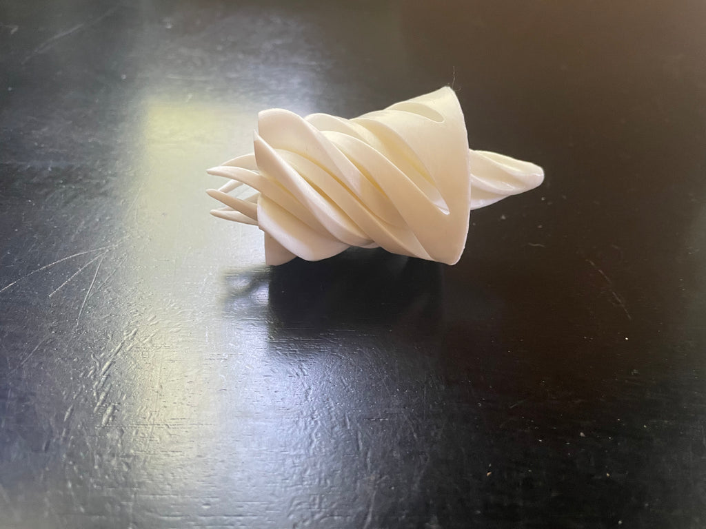 Spiral cone fidget toy
