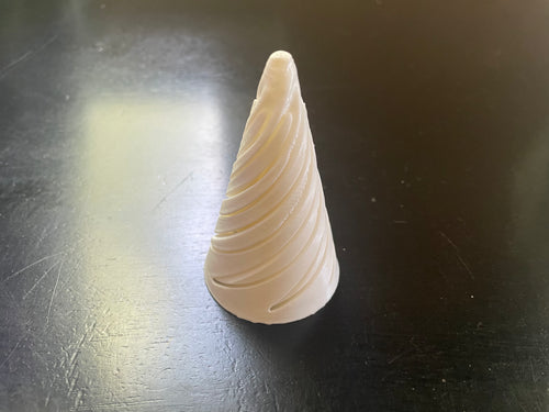 Spiral cone fidget toy